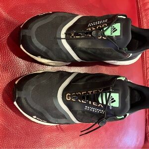 adidas Black and White Athletic Shoes